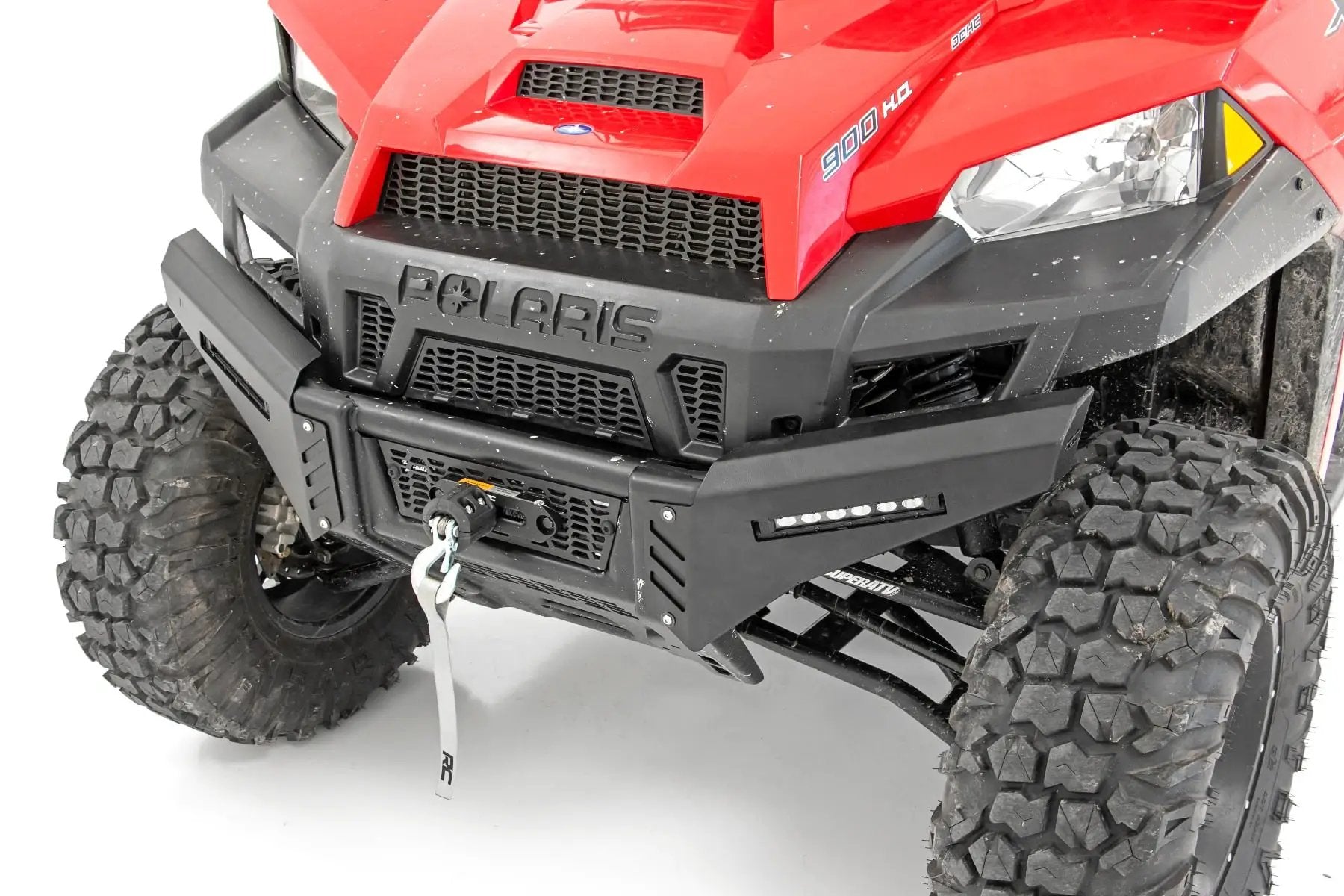 Bumper Wings | 6" Black Slimline LED Pair | Polaris Ranger 1000/Ranger XP 900/1000 by Rough Country