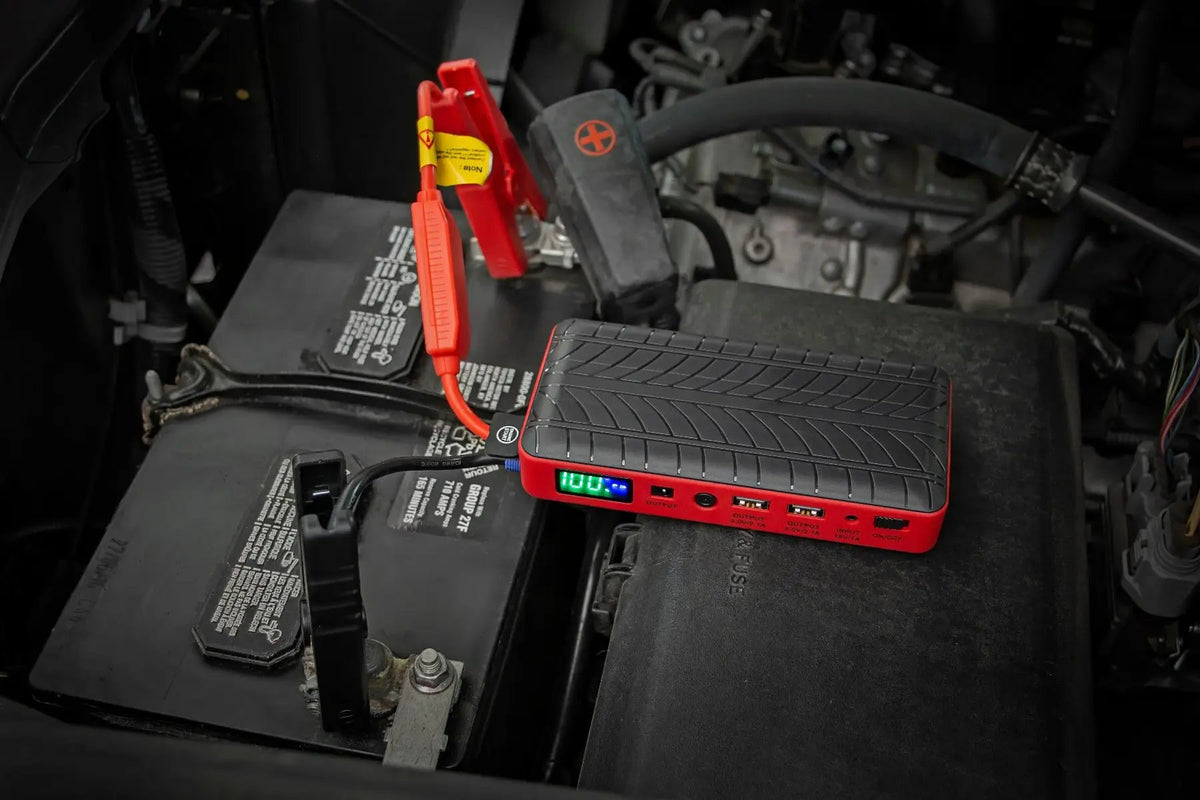Battery Jumper And Air Compressor Combo by Rough Country