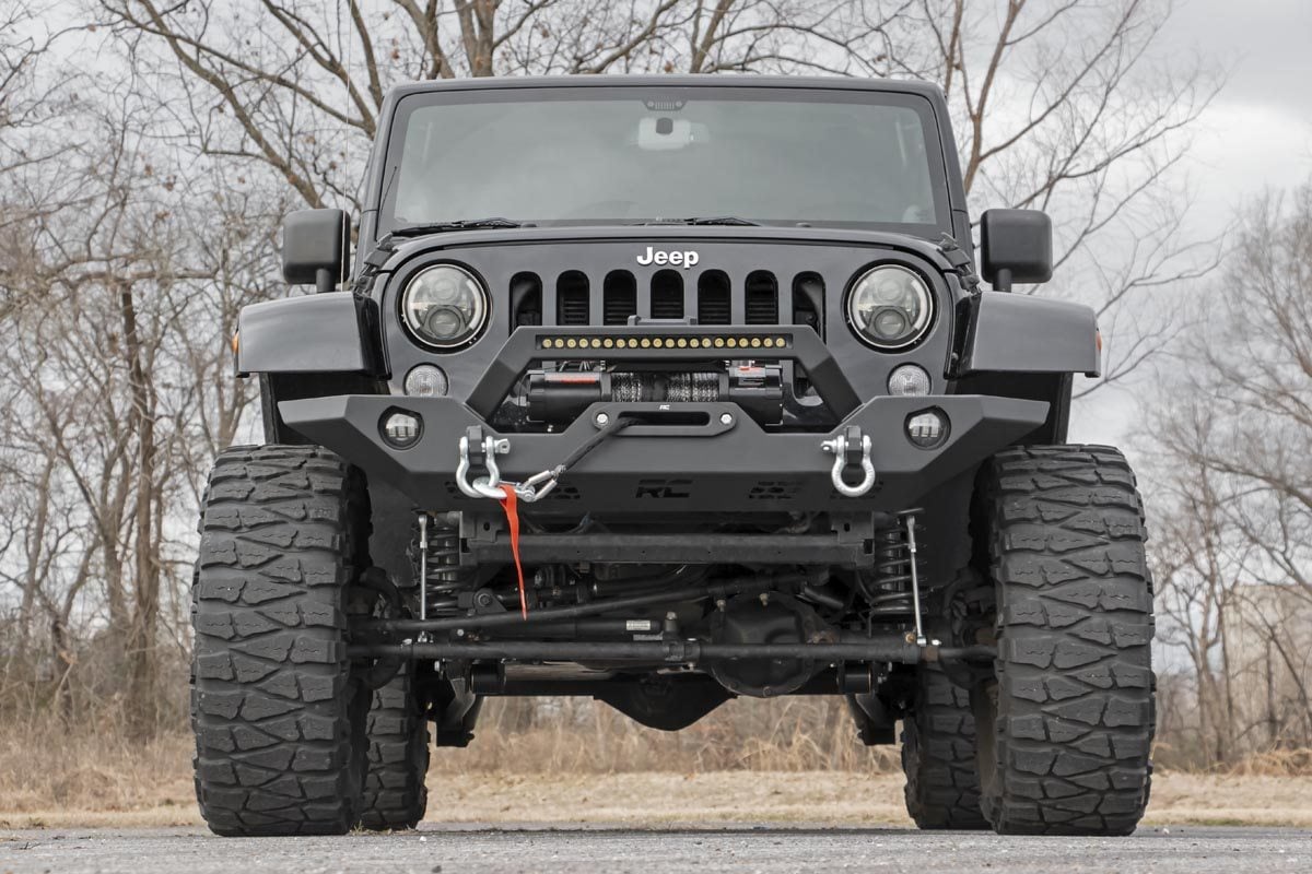 Front Bumper | Sport | OE Fog | Jeep Gladiator JT/Wrangler JK & JL/Wrangler Unlimited by Rough Country