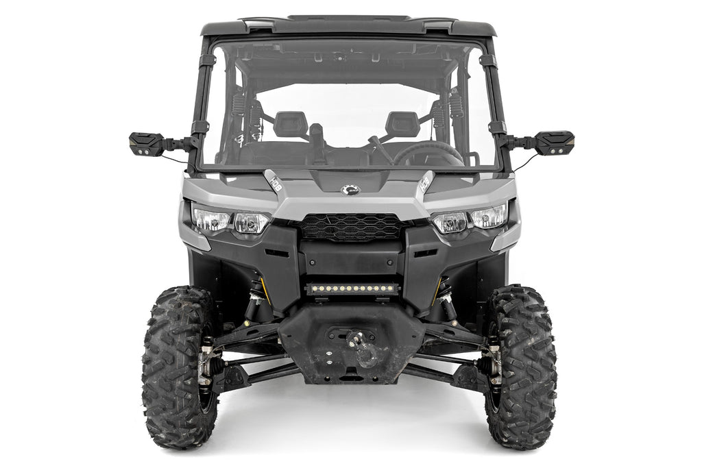 Full Windshield | Scratch Resistant | Can-Am Defender HD 8/HD 9/HD 10 by Rough Country