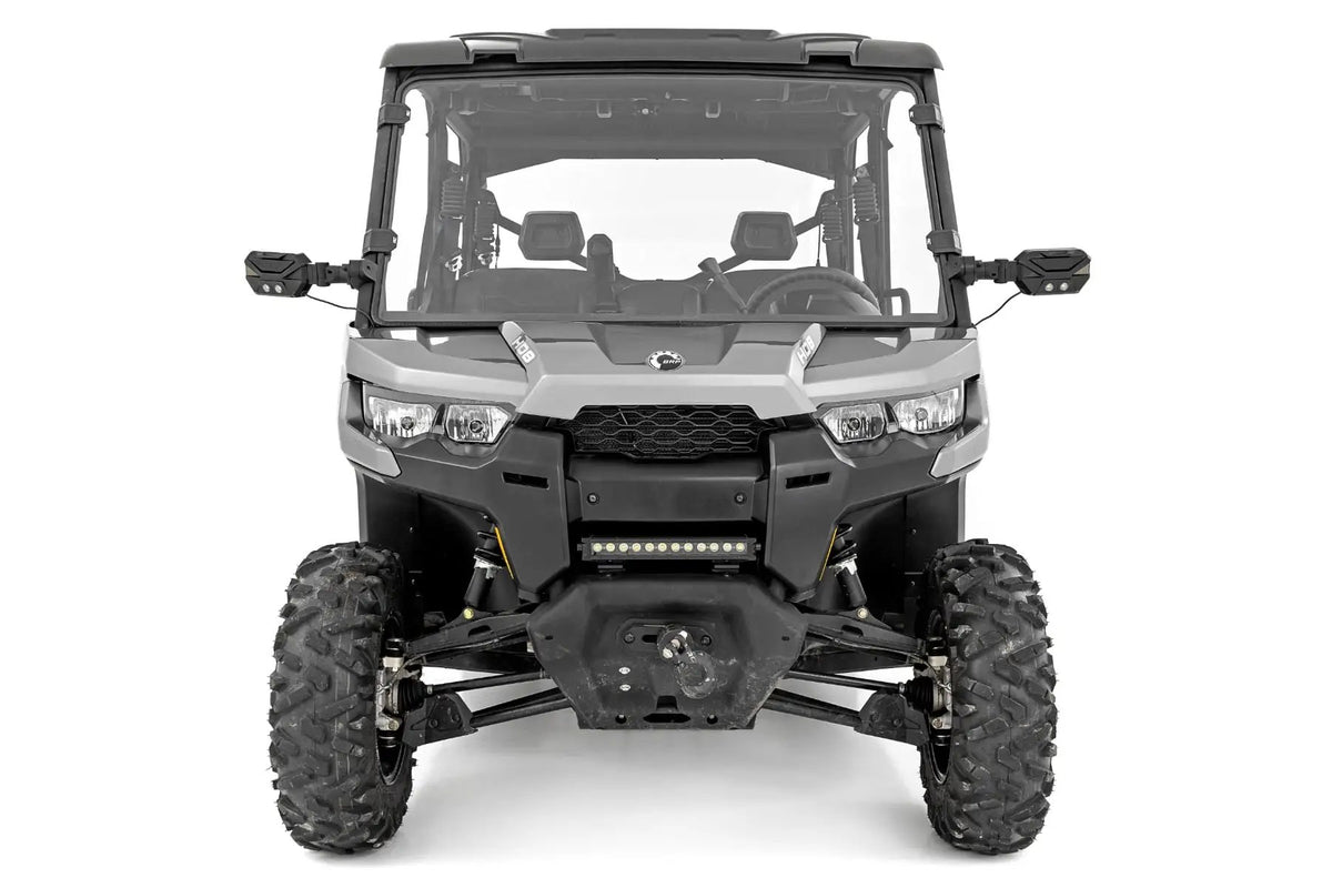 Full Windshield | Scratch Resistant | Can-Am Defender HD 8/HD 9/HD 10 by Rough Country