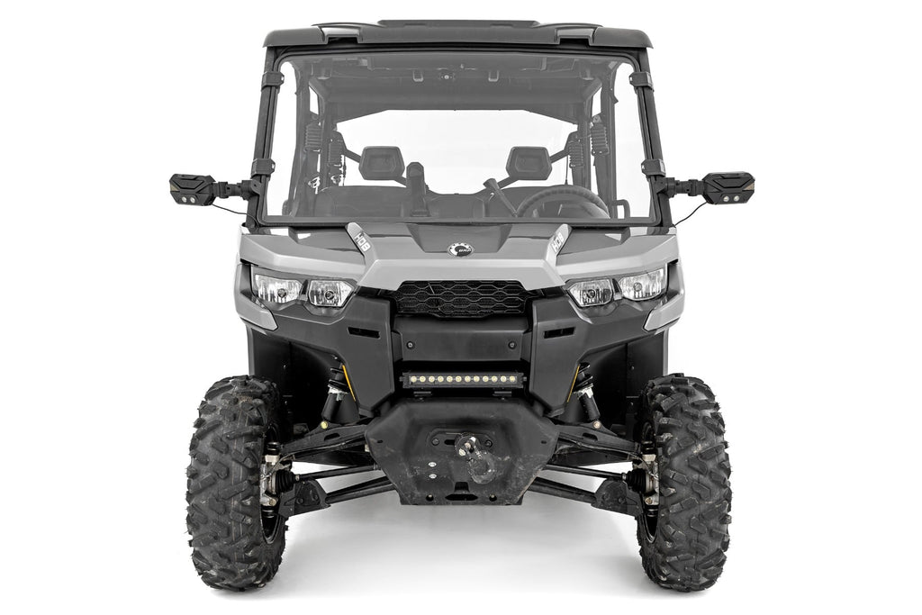 Full Windshield | Scratch Resistant | Can-Am Defender HD 8/HD 9/HD 10 by Rough Country