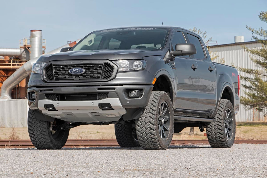 3.5 Inch Lift Kit | Forged Alum UCA | Cast Steel Knucles | Ford Ranger (19-23) by Rough Country