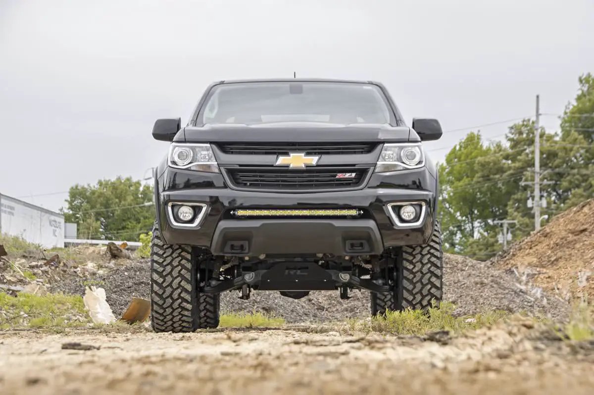 LED Light Mount | Bumper | 30" | Chevy/GMC Canyon/Colorado 2WD/4WD (15-22) by Rough Country
