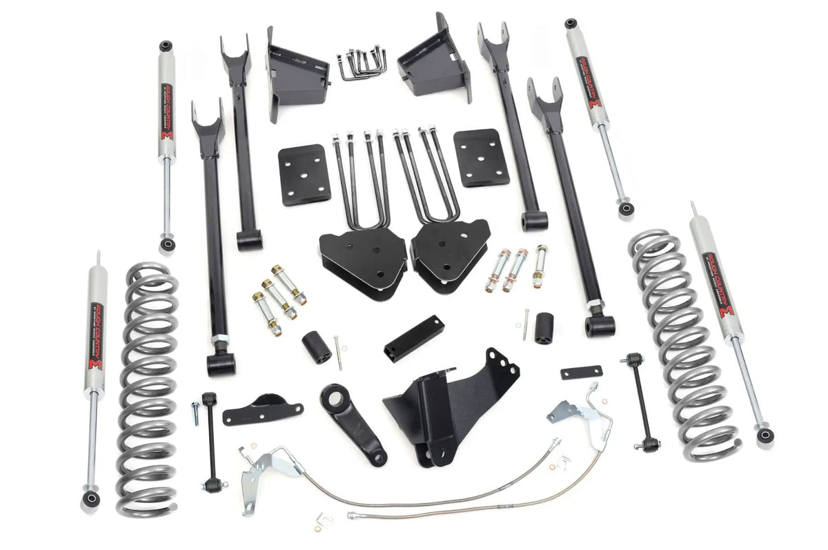 8 Inch Lift Kit | 4 Link | M1 | Ford F-250/F-350 Super Duty 4WD (2008-2010) by Rough Country