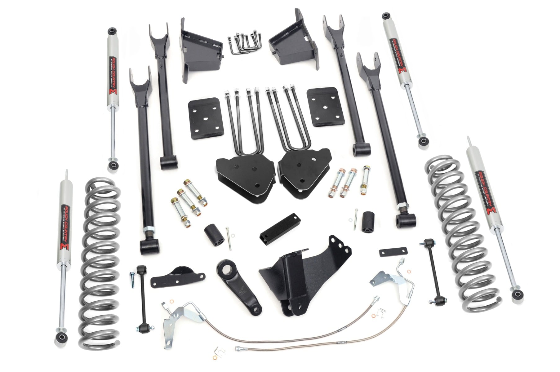 8 Inch Lift Kit | 4 Link | M1 | Ford F-250/F-350 Super Duty 4WD (2008-2010) by Rough Country