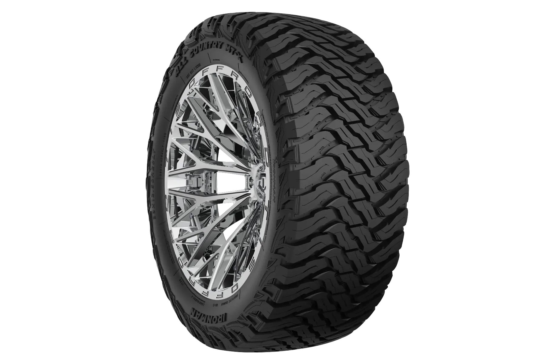 37x12.50R20 Iron Man All Country MT-X by Rough Country