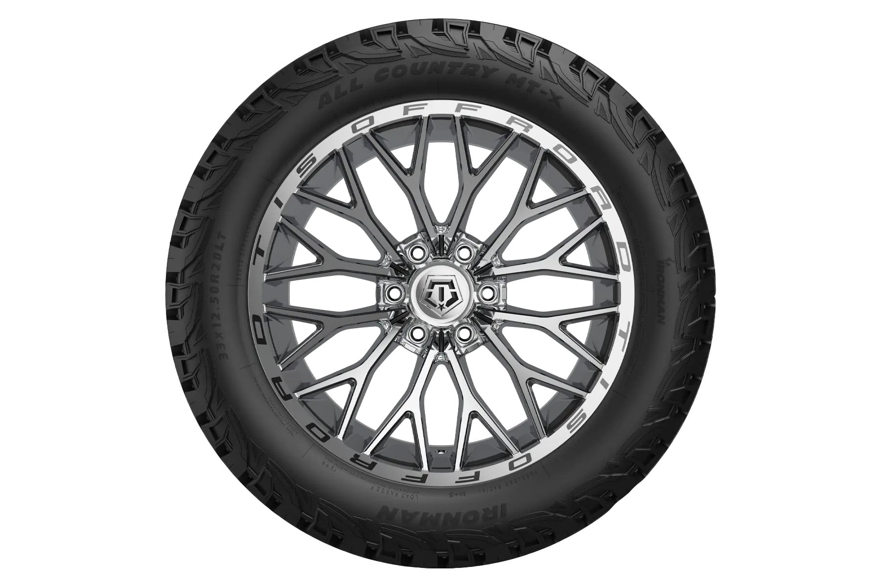 37x12.50R20 Iron Man All Country MT-X by Rough Country