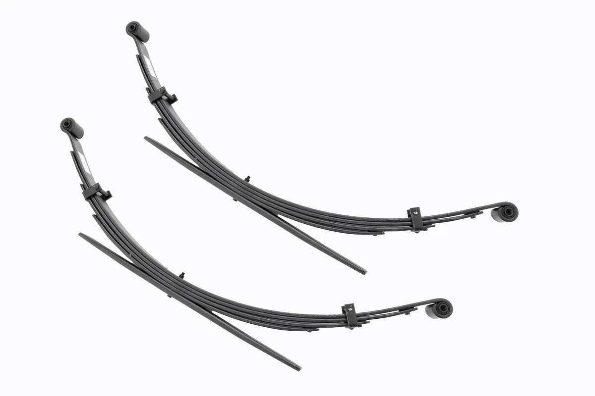 Rear Leaf Springs | 4" Lift | Pair | Dodge/Plymouth Trailduster (74-81)/W100 Truck (70-89) by Rough Country