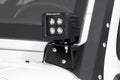 LED Light Mount | Lower Windshield | Pod | Jeep Wrangler JK/Wrangler Unlimited (07-18) by Rough Country