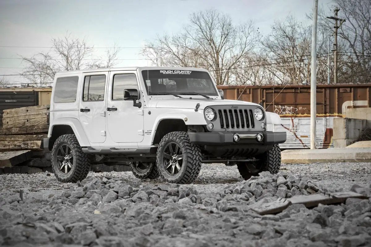 2.5 Inch Lift Kit | Coils | M1 | Jeep Wrangler Unlimited 2WD/4WD (2007-2018) by Rough Country