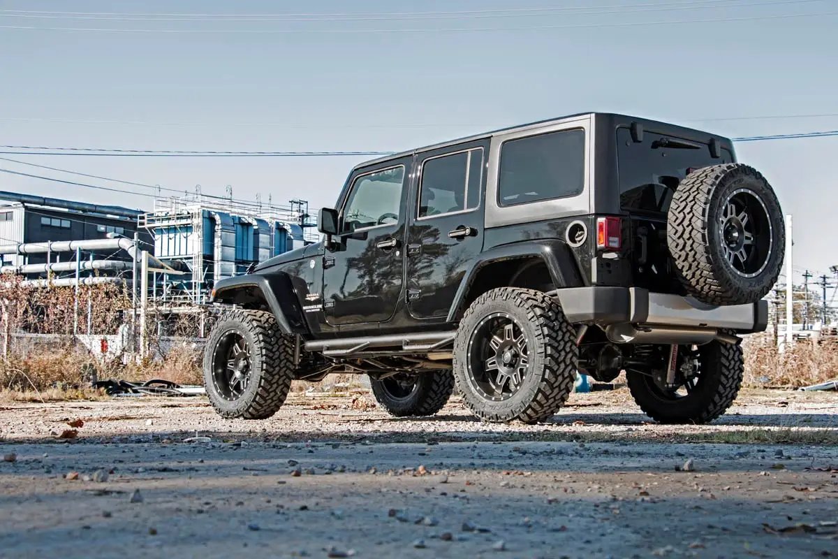 Spare Tire Carrier Spcr | Jeep Wrangler JK/Wrangler TJ/Wrangler Unlimited 4WD by Rough Country
