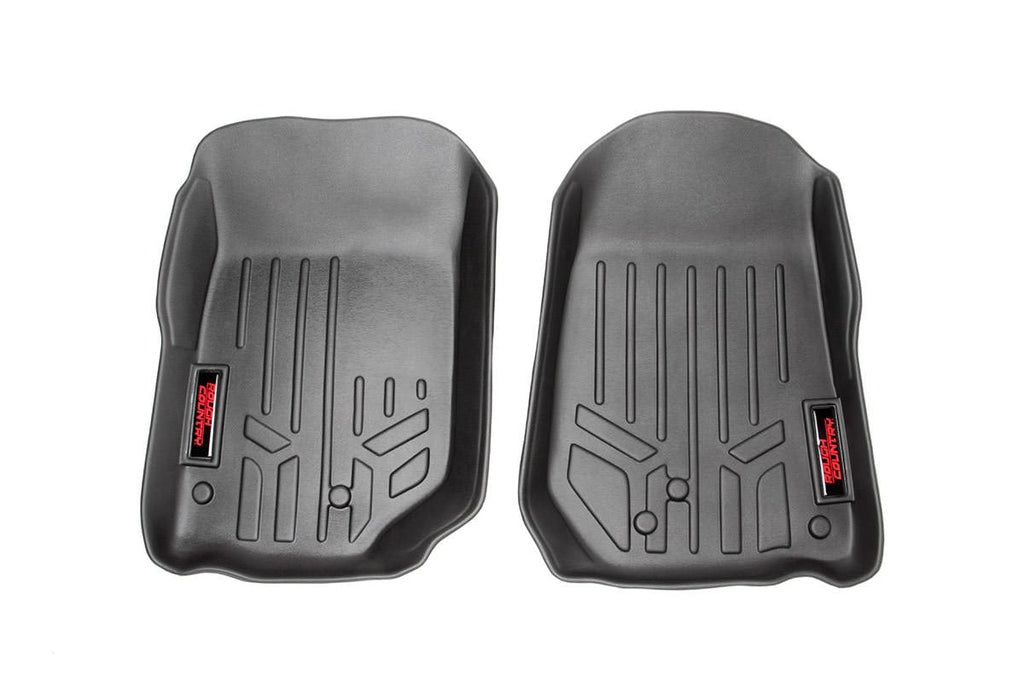 Floor Mats | Front | Jeep Wrangler TJ (97-06)/Wrangler Unlimited (04-06) by Rough Country