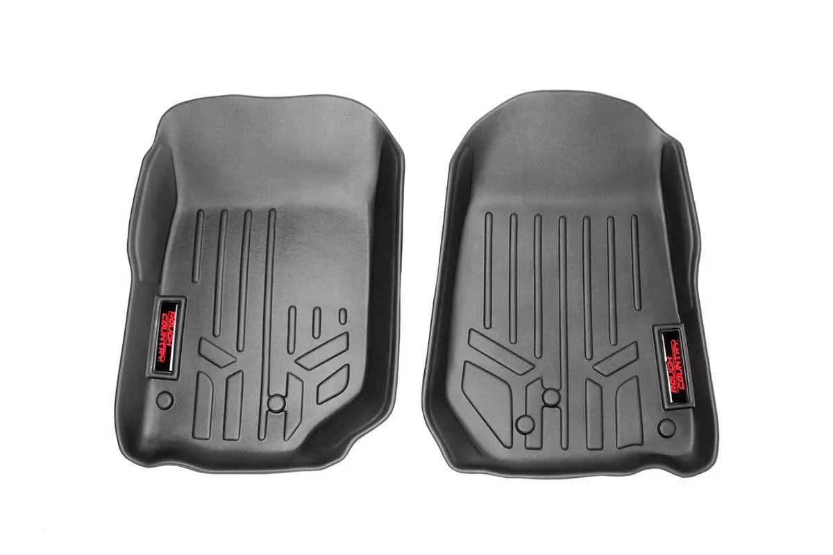 Floor Mats | Front | Jeep Wrangler TJ (97-06)/Wrangler Unlimited (04-06) by Rough Country