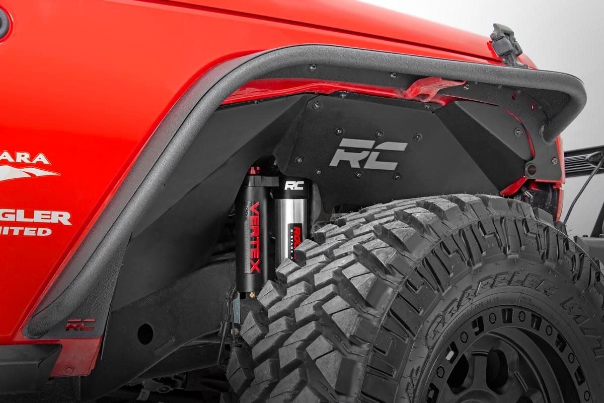Inner Fenders | Front | Vertex | Jeep Wrangler JK/Wrangler Unlimited (07-18) by Rough Country