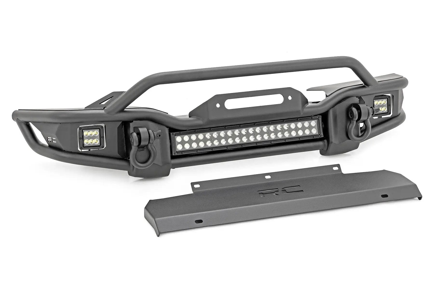 Front Winch Bumper | Tubular | Skid Plate | Jeep Gladiator JT/Wrangler JK & JL/Wrangler Unlimited 