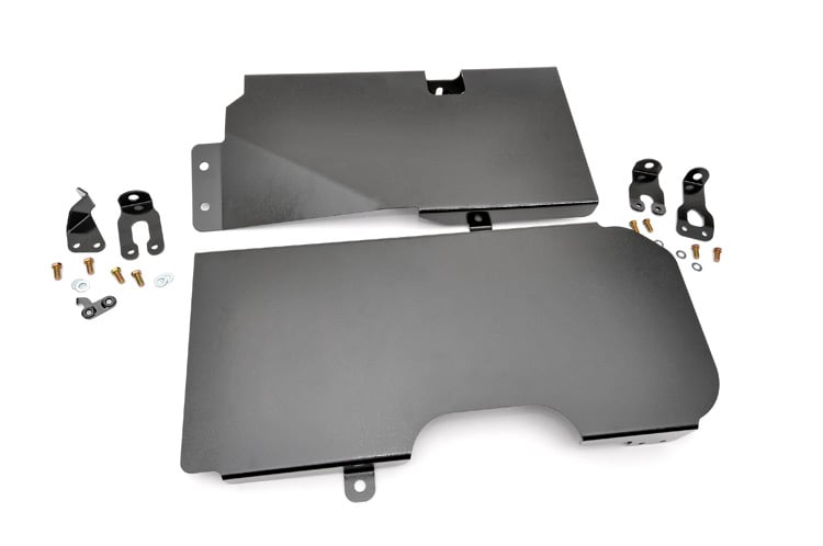 Gas Tank Skid Plate | Jeep Wrangler Unlimited 2WD/4WD (2007-2018) by Rough Country