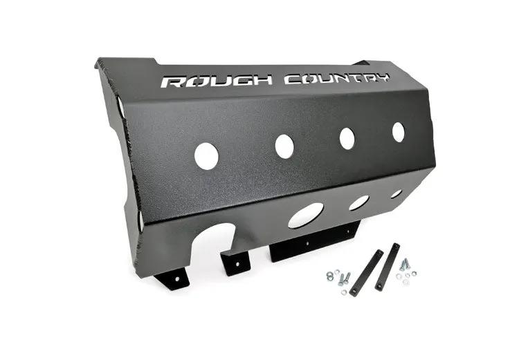 Muffler Skid Plate | Jeep Wrangler JK/Wrangler Unlimited (2007-2018) by Rough Country