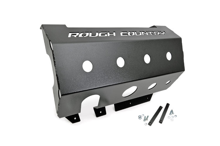 Muffler Skid Plate | Jeep Wrangler JK/Wrangler Unlimited (2007-2018) by Rough Country