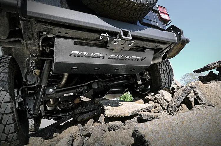 Muffler Skid Plate | Jeep Wrangler JK/Wrangler Unlimited (2007-2018) by Rough Country