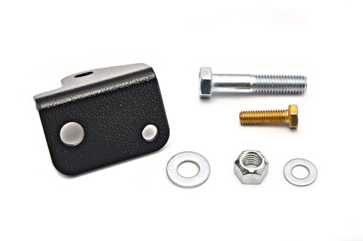 Steering Stabilizer Relocation Bracket | Jeep Wrangler JK/Wrangler Unlimited (07-18) by Rough Country