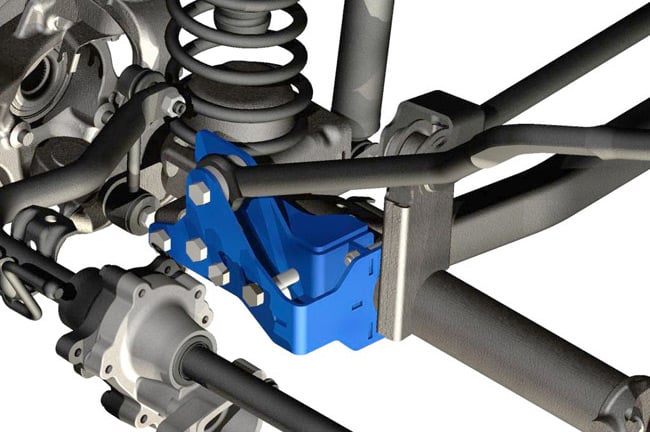 Track Bar Bracket | Front | Jeep Wrangler JK/Wrangler Unlimited (2007-2018) by Rough Country