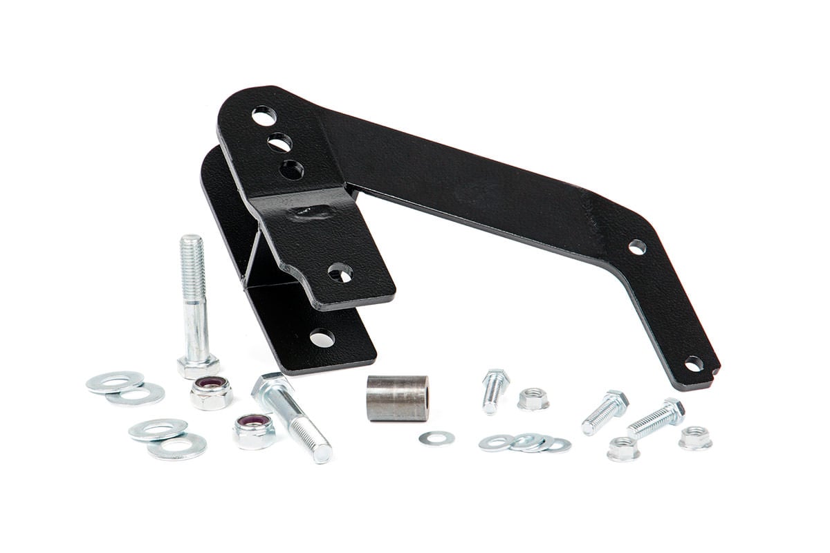 Track Bar Bracket | Rear | 2.5-6 Inch Lift | Jeep Wrangler JK/Wrangler Unlimited (07-18) by Rough Country