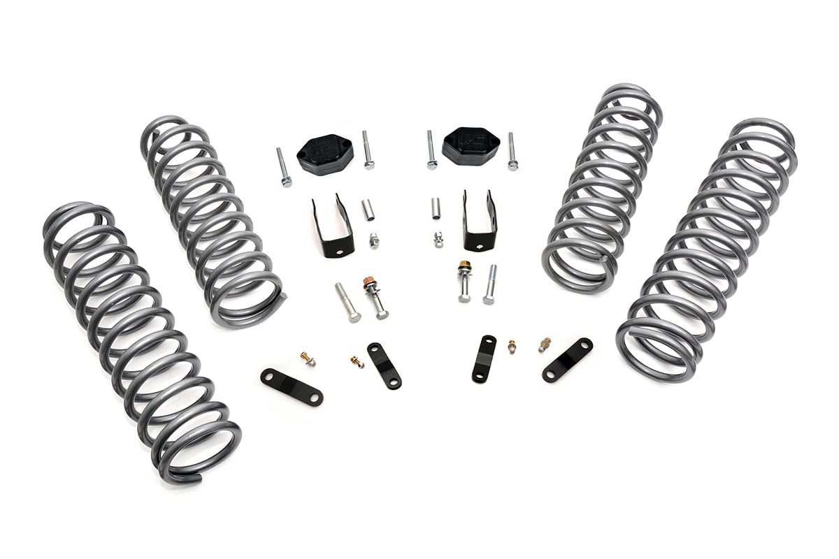 2.5 Inch Lift Kit | Coils | No Shocks | Jeep Wrangler JK 4WD (2007-2018) by Rough Country