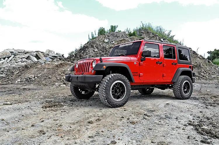 2.5 Inch Lift Kit | Spacers | Jeep Wrangler JK/Wrangler Unlimited (2007-2018) by Rough Country
