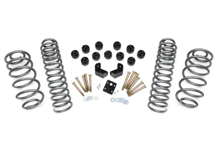 3.75 Inch Lift Kit | Combo | 6 Cyl | Jeep Wrangler TJ (97-06)/Wrangler Unlimited (04-06) by Rough Country