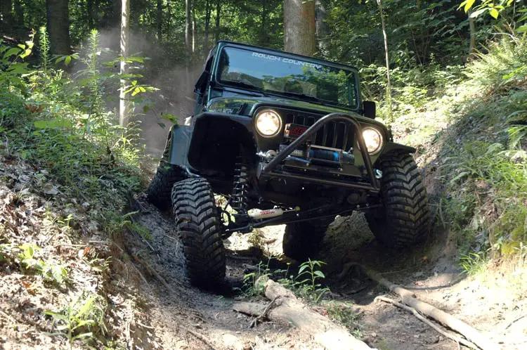 4 Inch Lift Kit | X-Series | M1 | Jeep Wrangler TJ (97-06)/Wrangler Unlimited (04-06) by Rough Country