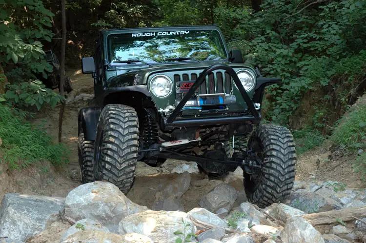4 Inch Lift Kit | X-Series | M1 | Jeep Wrangler TJ (97-06)/Wrangler Unlimited (04-06) by Rough Country