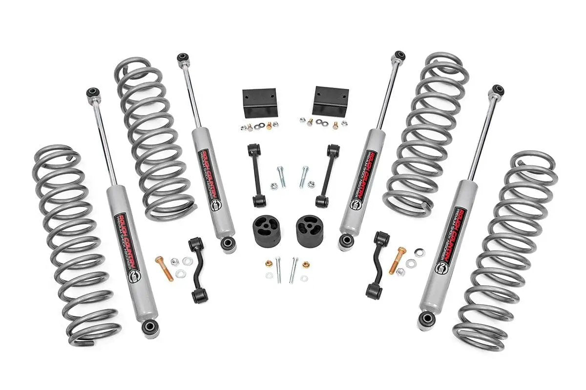 2.5 Inch Lift Kit | Coils | Jeep Wrangler Unlimited 4WD (2024-2026) by Rough Country