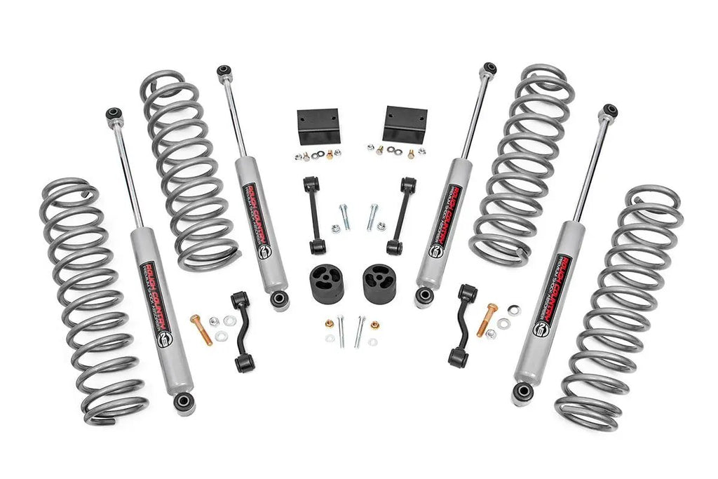 2.5 Inch Lift Kit | Coils | Jeep Wrangler Unlimited 4WD (2024-2026) by Rough Country