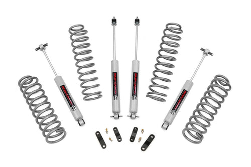 2.5 Inch Lift Kit | Coils | Jeep Wrangler Unlimited 2WD/4WD (2007-2018) by Rough Country