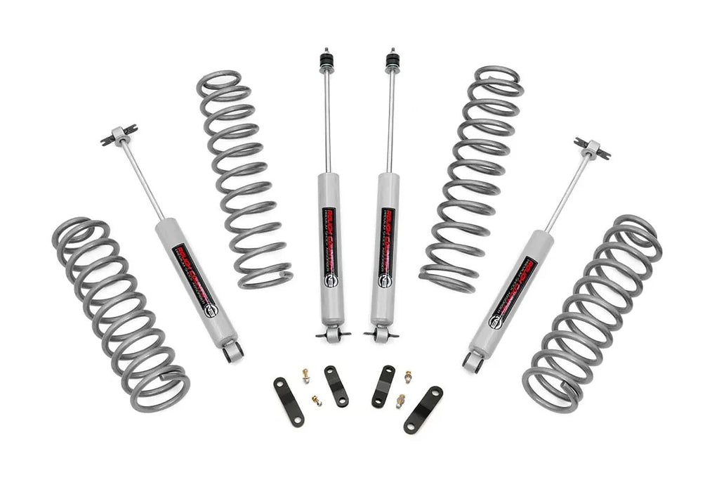 2.5 Inch Lift Kit | Coils | Jeep Wrangler Unlimited 2WD/4WD (2007-2018) by Rough Country