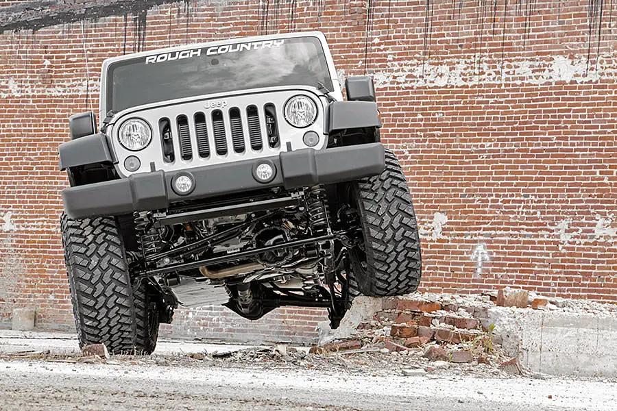 4 Inch Lift Kit | M1 | Jeep Wrangler Unlimited 2WD/4WD (2007-2018) by Rough Country