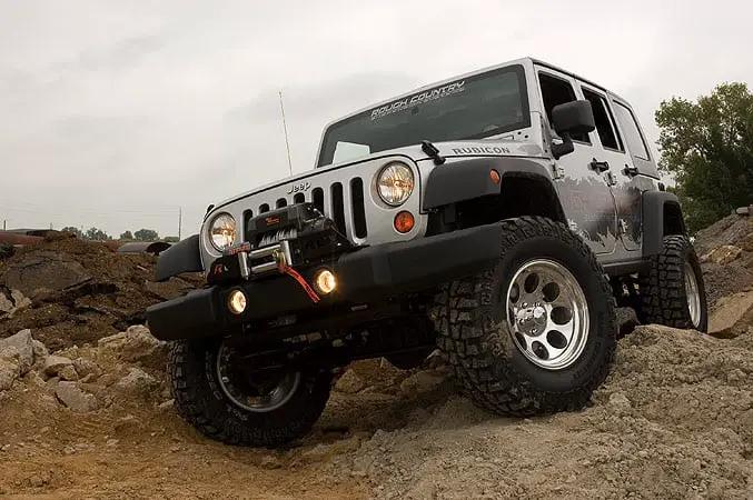 4 Inch Lift Kit | M1 | Jeep Wrangler Unlimited 2WD/4WD (2007-2018) by Rough Country