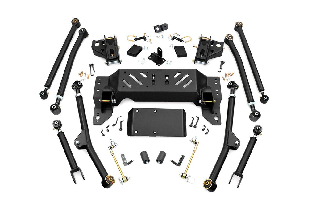 Long Arm Upgrade Kit | 4 Inch Lift | Jeep Grand Cherokee ZJ 4WD (1993-1998) by Rough Country