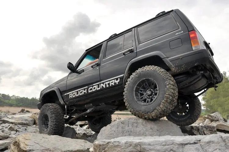 6.5 Inch Lift Kit | Long Arm | NP242 | Jeep Cherokee XJ 4WD (1984-2001) by Rough Country