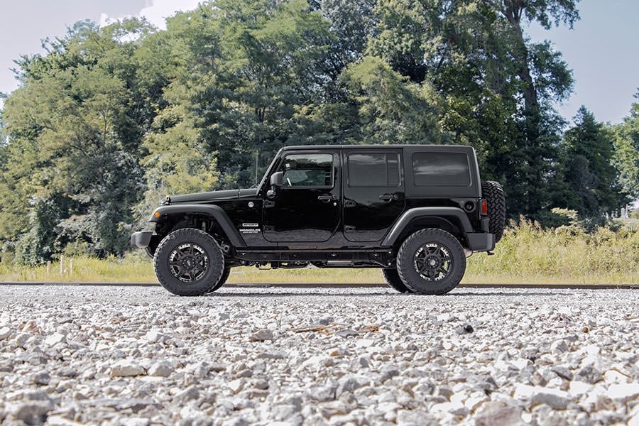2.5 Inch Lift Kit | Coils | V2 | Jeep Wrangler Unlimited 2WD/4WD (2007-2018) by Rough Country