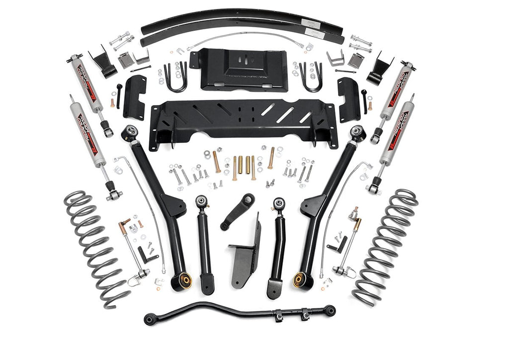 4.5 Inch Lift Kit | Long Arm | AAL | NP242 | Jeep Cherokee XJ 4WD (1984-2001) by Rough Country