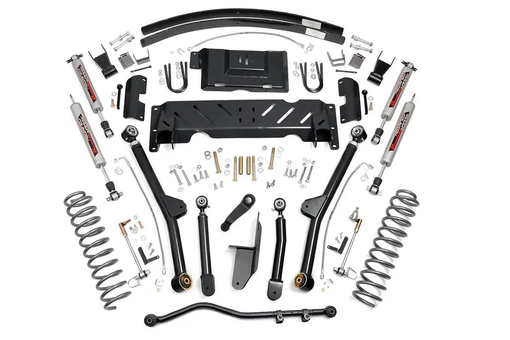 4.5 Inch Lift Kit | Long Arm | AAL | NP242 | Jeep Cherokee XJ 4WD (1984-2001) by Rough Country