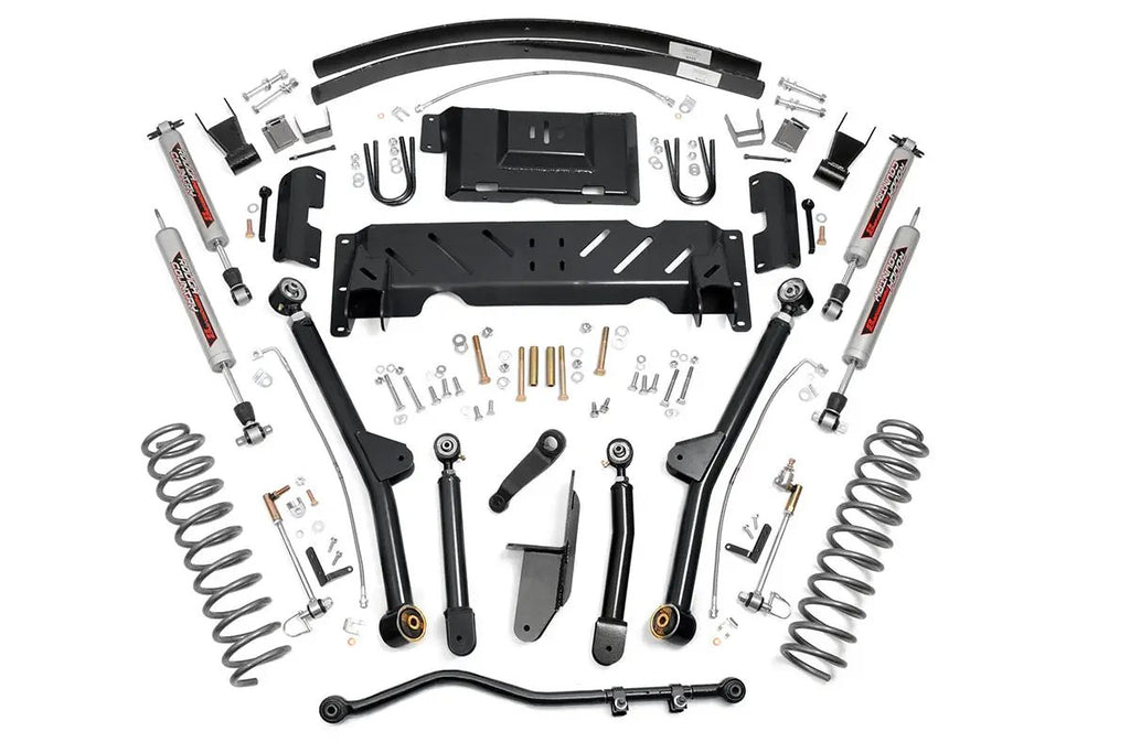4.5 Inch Lift Kit | Long Arm | AAL | NP242 | Jeep Cherokee XJ 4WD (1984-2001) by Rough Country