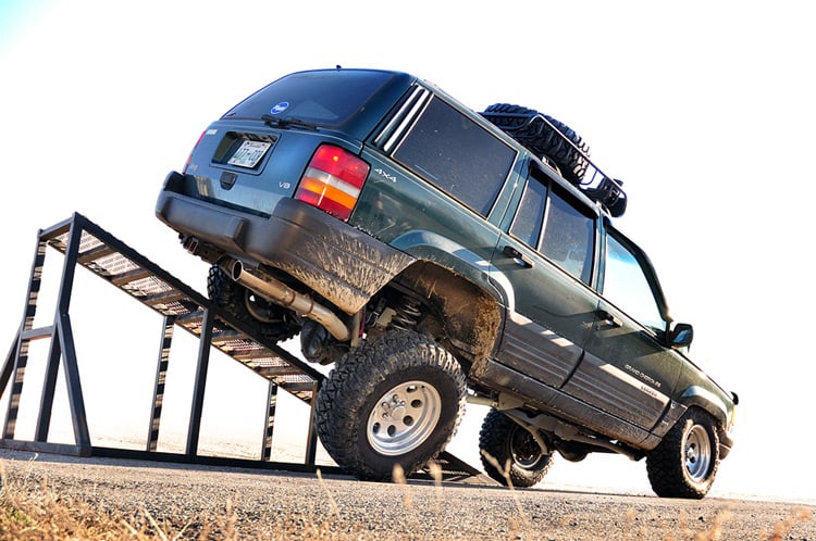 Long Arm Upgrade Kit | 4 Inch Lift | Jeep Grand Cherokee ZJ 4WD (1993-1998) by Rough Country