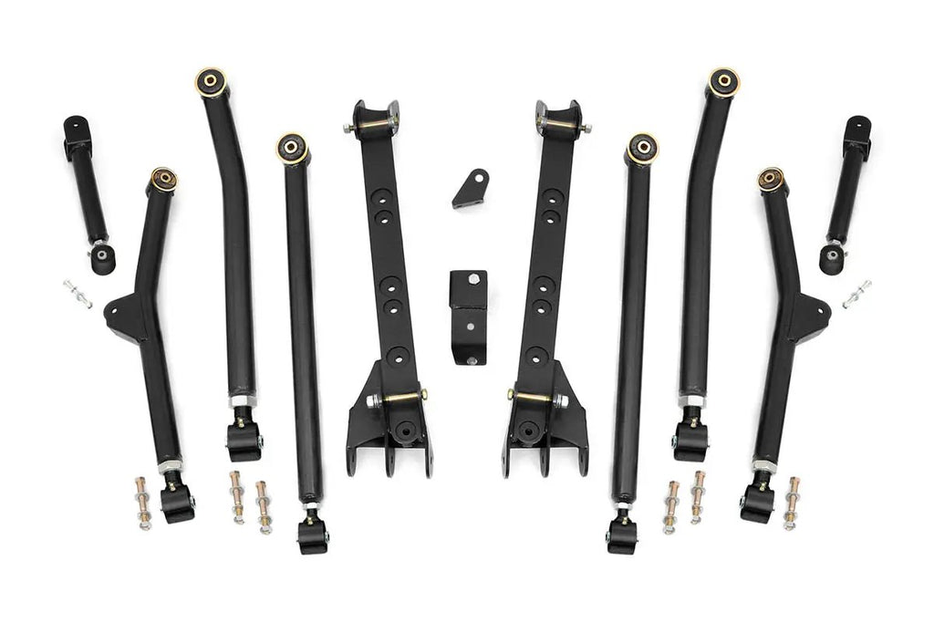 Long Arm Upgrade Kit | 4-6 Inch Lift | Jeep Wrangler Unlimited 4WD (04-06) by Rough Country
