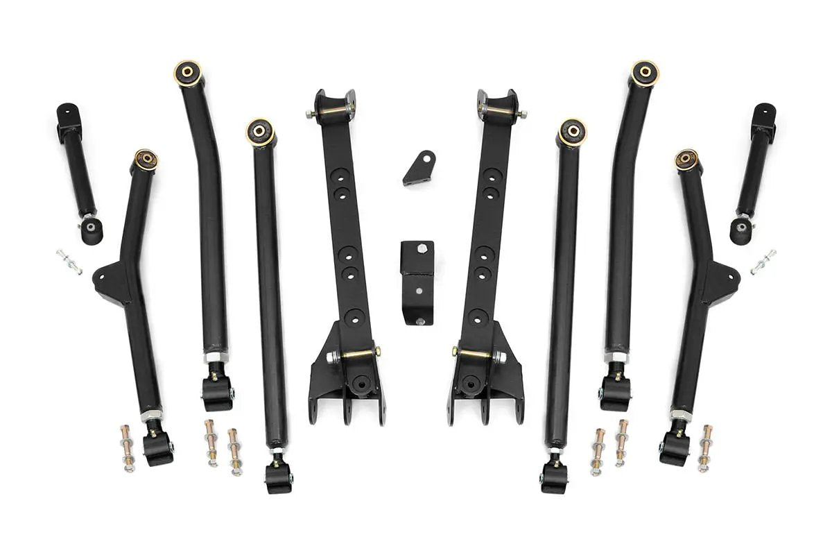 Long Arm Upgrade Kit | 4-6 Inch Lift | Jeep Wrangler Unlimited 4WD (04-06) by Rough Country