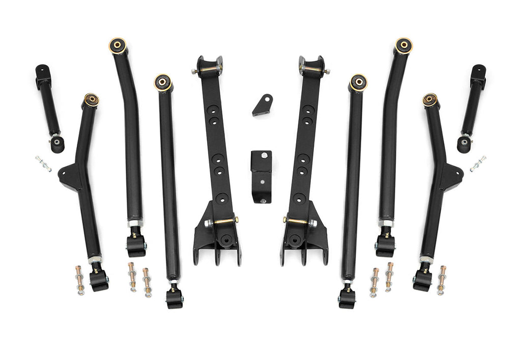 Long Arm Upgrade Kit | 4-6 Inch Lift | Jeep Wrangler Unlimited 4WD (04-06) by Rough Country