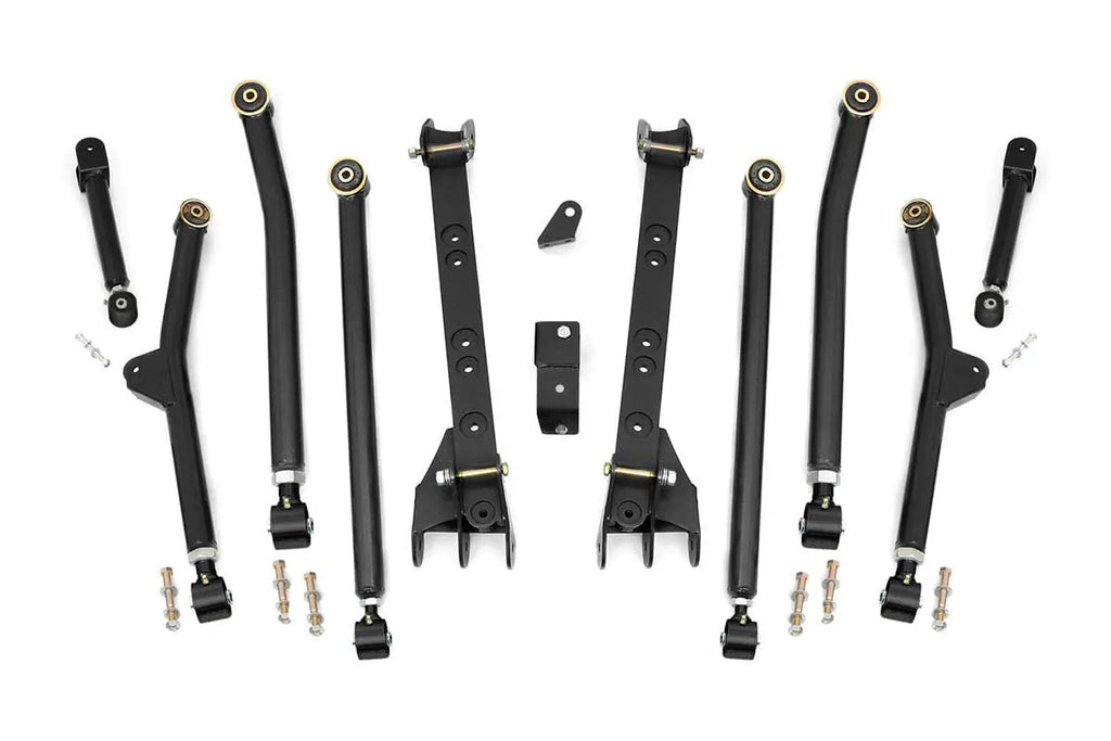 Long Arm Upgrade Kit | 4-6 Inch Lift | Jeep Wrangler TJ 4WD (1997-2006) by Rough Country