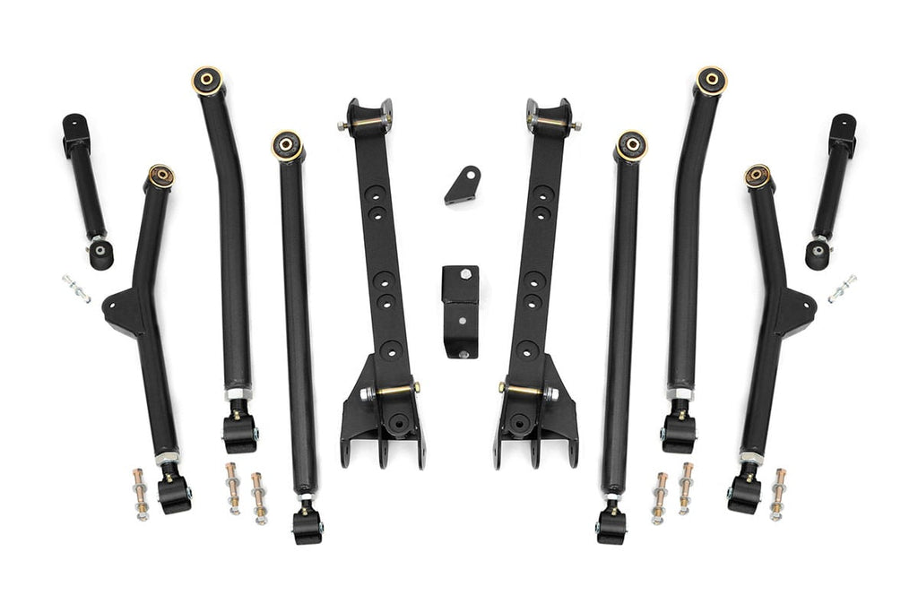 Long Arm Upgrade Kit | 4-6 Inch Lift | Jeep Wrangler TJ 4WD (1997-2006) by Rough Country